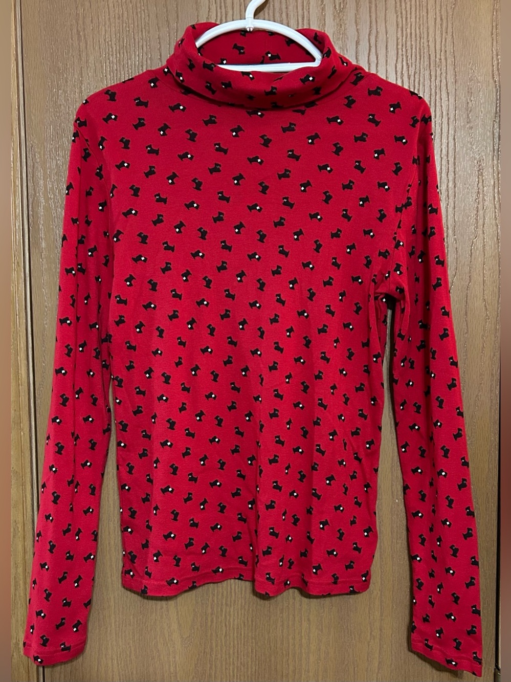 Faded Glory Scottie Dog Turtleneck